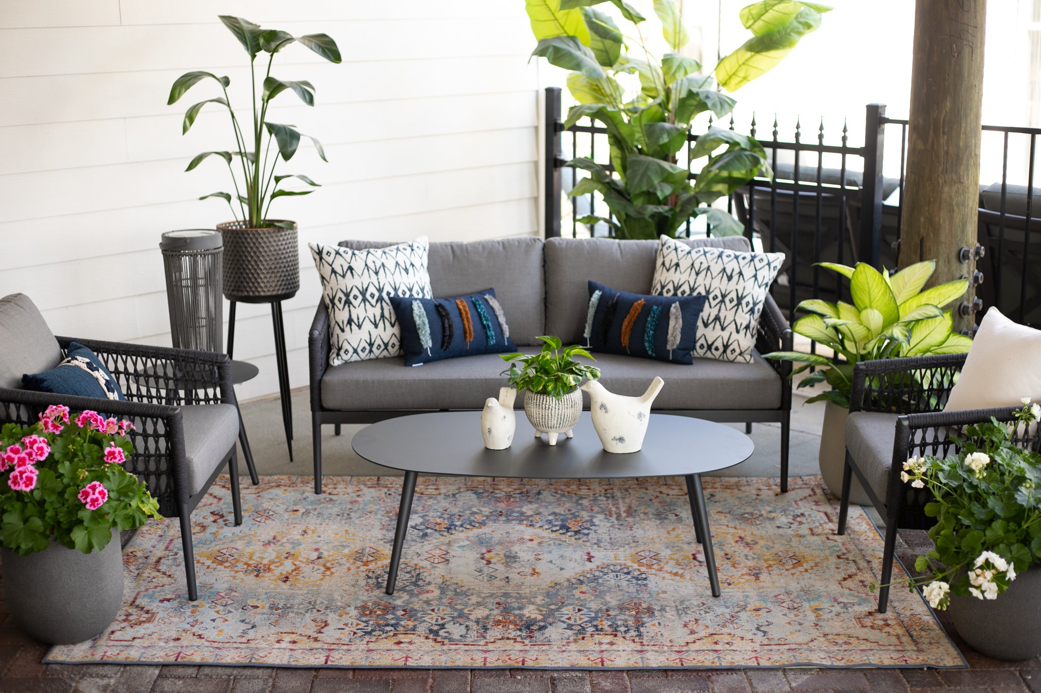 Bali 5 Piece Seating Set