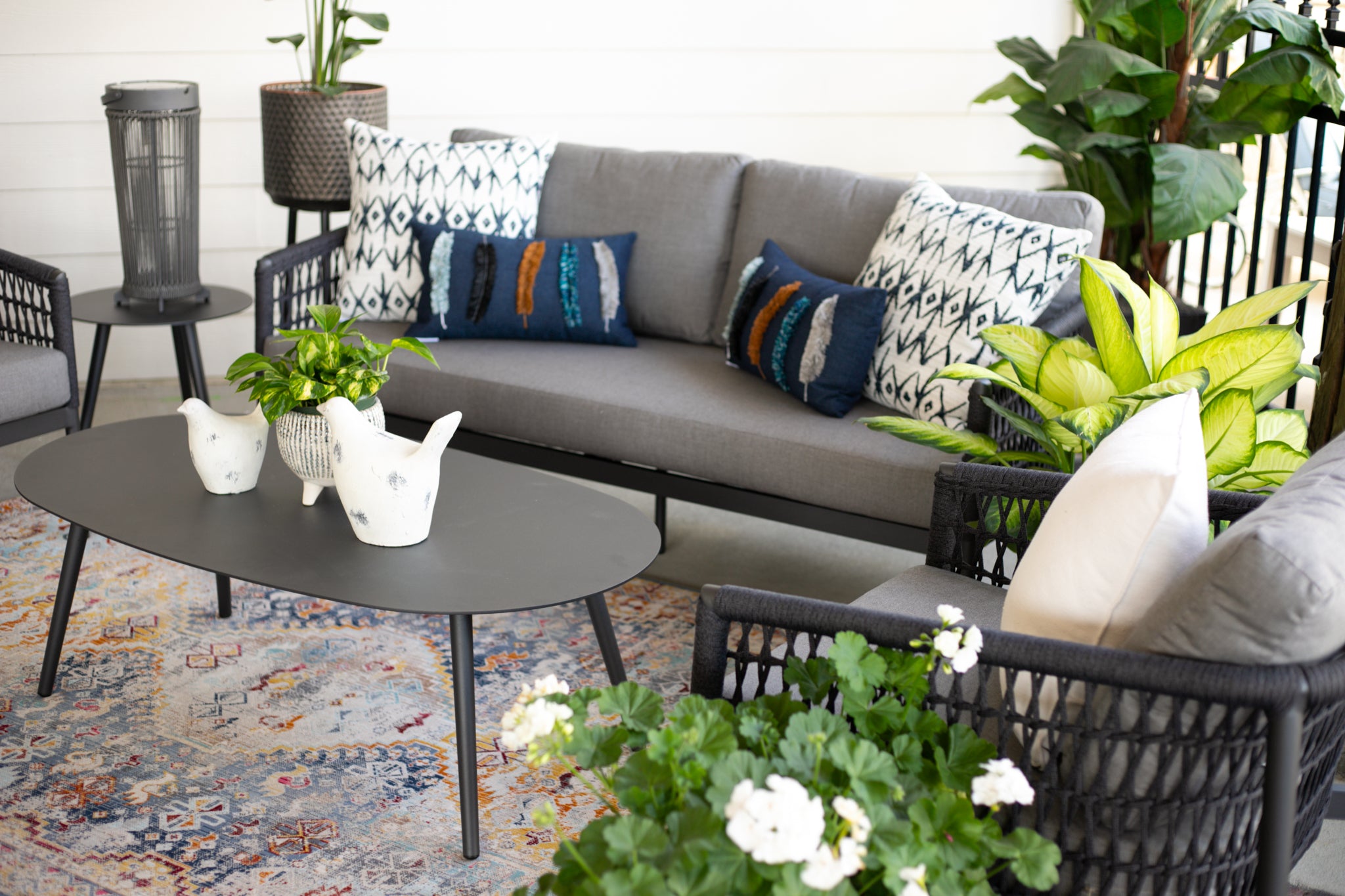 Bali 5 Piece Seating Set