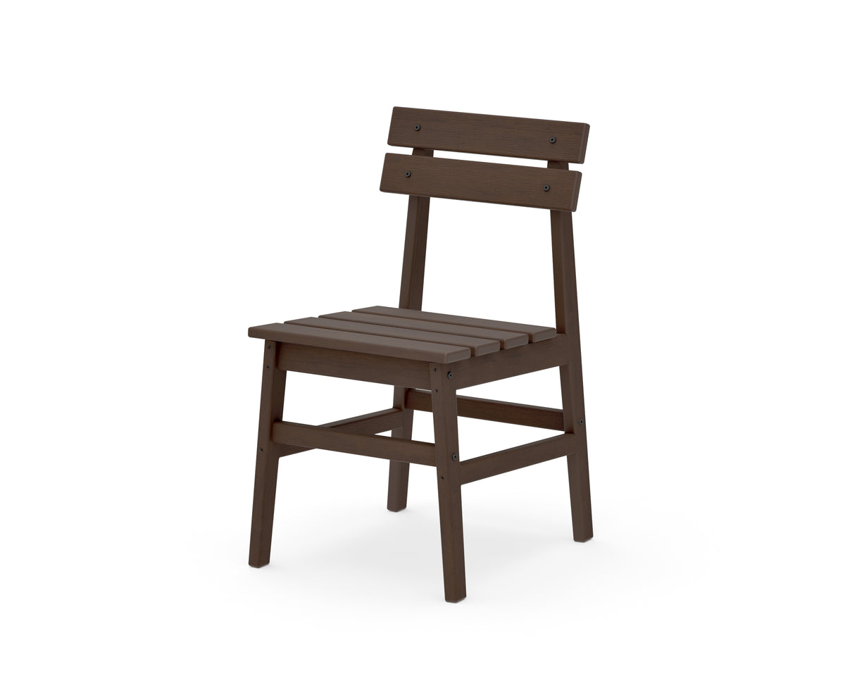 POLYWOOD Modern Studio Plaza Chair (Single) in Kona