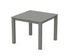 POLYWOOD Parsons 38" X 38" Dining Table in Slate Grey