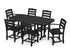 POLYWOOD La Casa Café 7-Piece Dining Set in Black