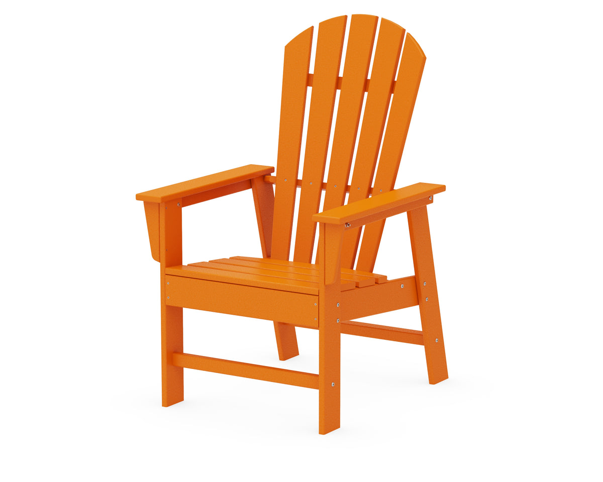 POLYWOOD South Beach Casual Chair in Tangerine