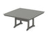 POLYWOOD Nautical Trestle 59" Dining Table in Slate Grey
