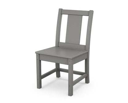 POLYWOOD Prairie Dining Side Chair in Slate Grey