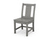POLYWOOD Prairie Dining Side Chair in Slate Grey