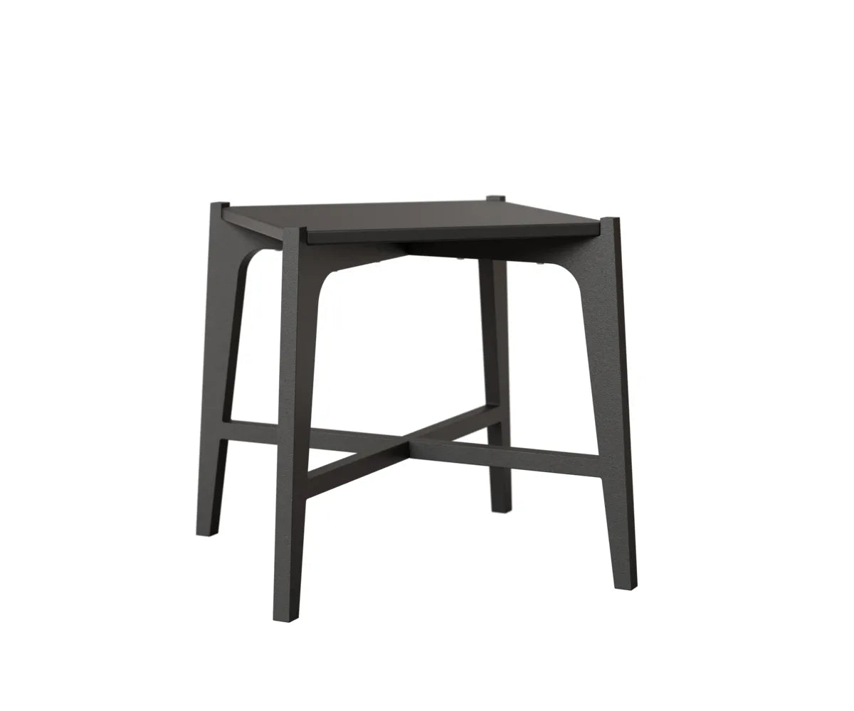 Berlin Gardens MGP Square Side Table in Black