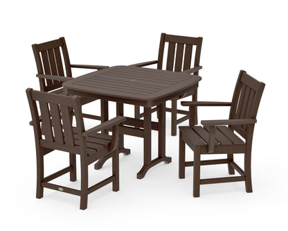 POLYWOOD Oxford 5-Piece Dining Set in Kona