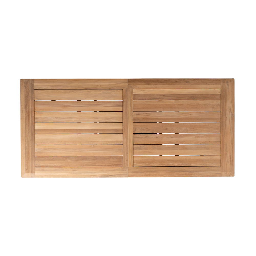 Lloyd Flanders Alpine 86-112" Rectangular Butterfly Table, lifestyle photo 7