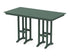 POLYWOOD Farmhouse 37" x 72" Bar Table in Green