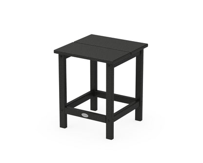 POLYWOOD Studio Square Side Table in Black