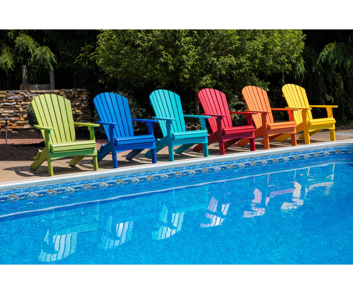 Berlin Gardens Comfo Back Folding Adirondack Chair - Casual Furniture World