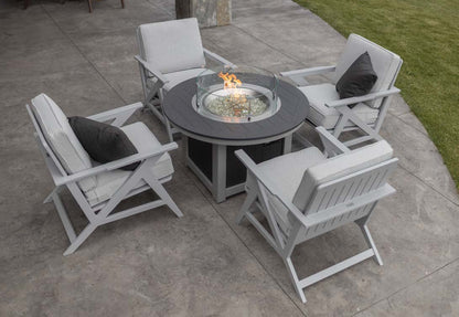 Berlin Gardens 42" x 54" Rectangular Fire Pit / Table Cover