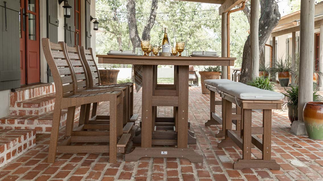 Berlin Gardens Garden Classic 44" x 72" Rectangular Fire Table