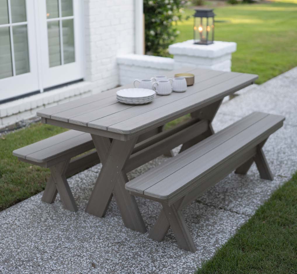 Berlin Gardens Willow Dining Bench (13"x72")