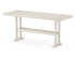 POLYWOOD Farmhouse Trestle 38" x 96" Bar Table in Sand