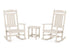 POLYWOOD Cottage Legacy Rocking Chair 3-Piece Set in Sand