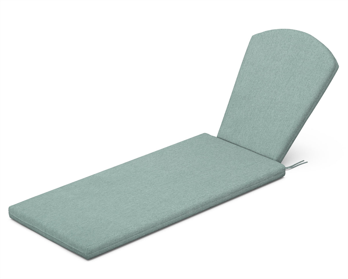 POLYWOOD Chaise Cushion in Glacier Spa