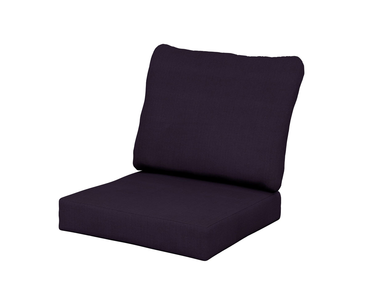 POLYWOOD Classics Seat/Back Cushion Set in Navy Linen