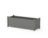 POLYWOOD Nautical Rectangle Triple Planter Box in Slate Grey