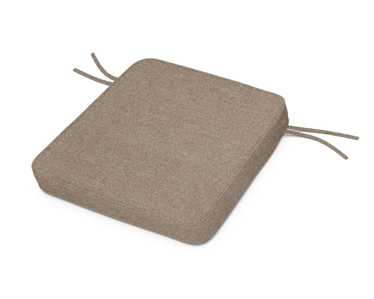 POLYWOOD Acadia Dining Arm Seat Cushion in Spiced Burlap