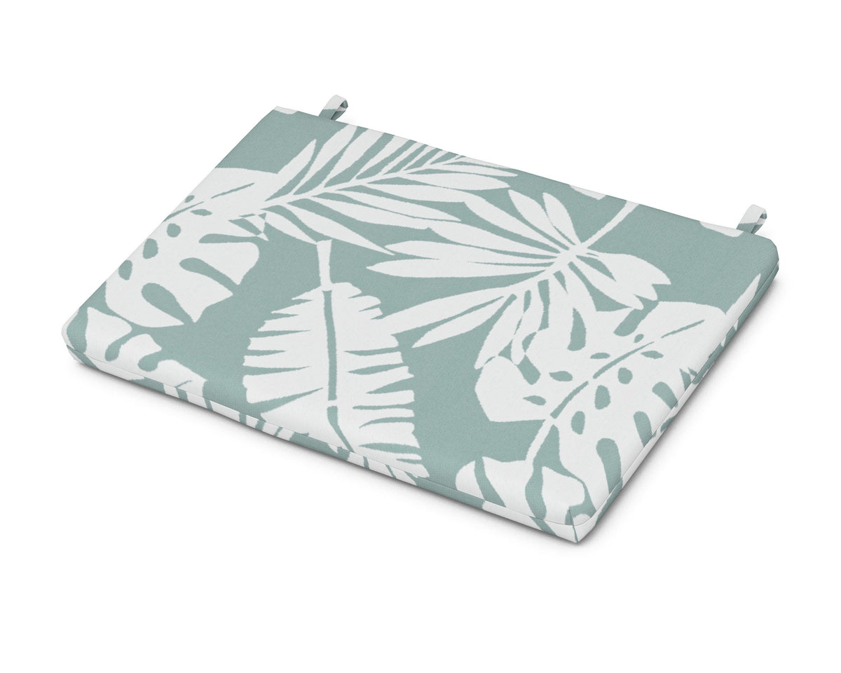 POLYWOOD Eastport Lounge Chair Cushion in Leaf Glacier Spa