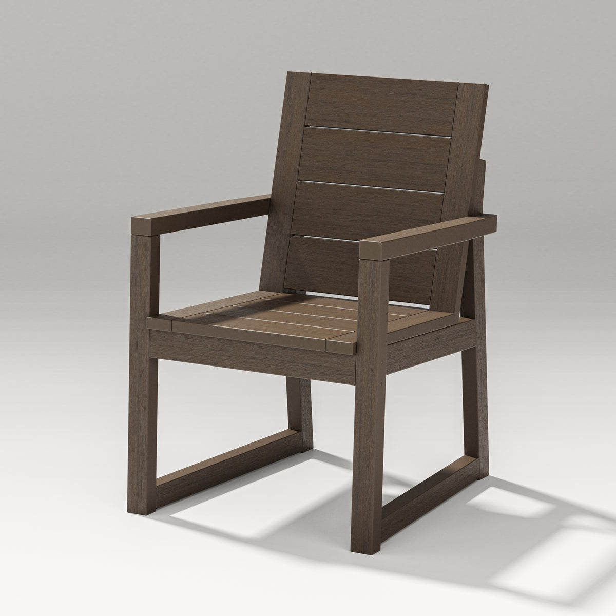POLYWOOD Elevate Dining Arm Chair in Kona