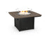 POLYWOOD Nautical 42" Fire Pit Table in Black / Kona