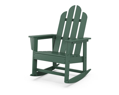 POLYWOOD Long Island Rocking Chair in Green