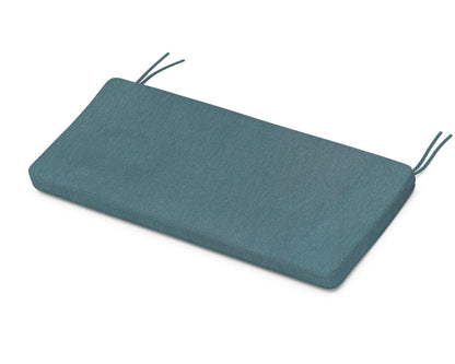 POLYWOOD Chinoiserie 48" Bench Seat Cushion in Ocean Teal