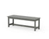 POLYWOOD 48" Planter Bench in Slate Grey