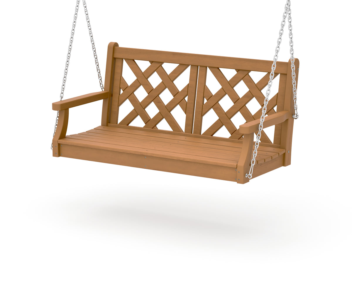 POLYWOOD Wovendale 48" Swing in Natural