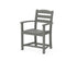 POLYWOOD La Casa Café Dining Arm Chair in Slate Grey