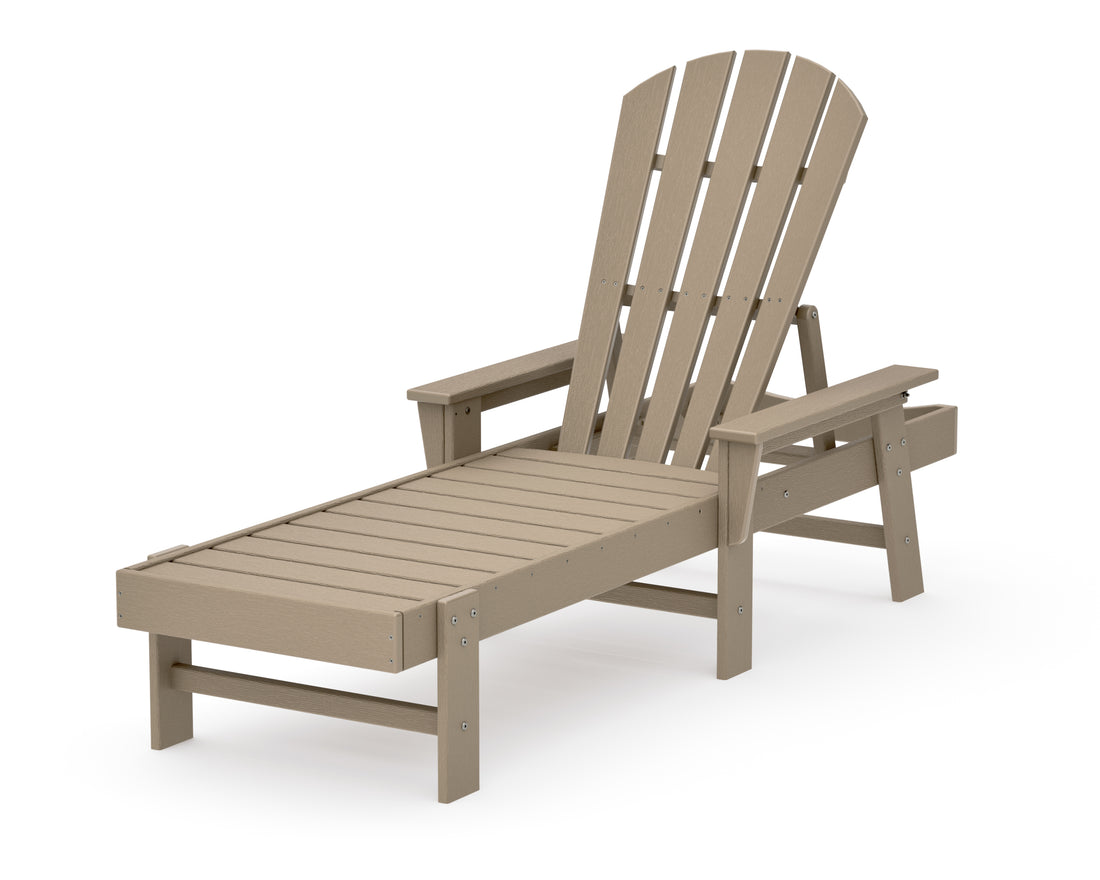 POLYWOOD South Beach Chaise in Vintage Sahara