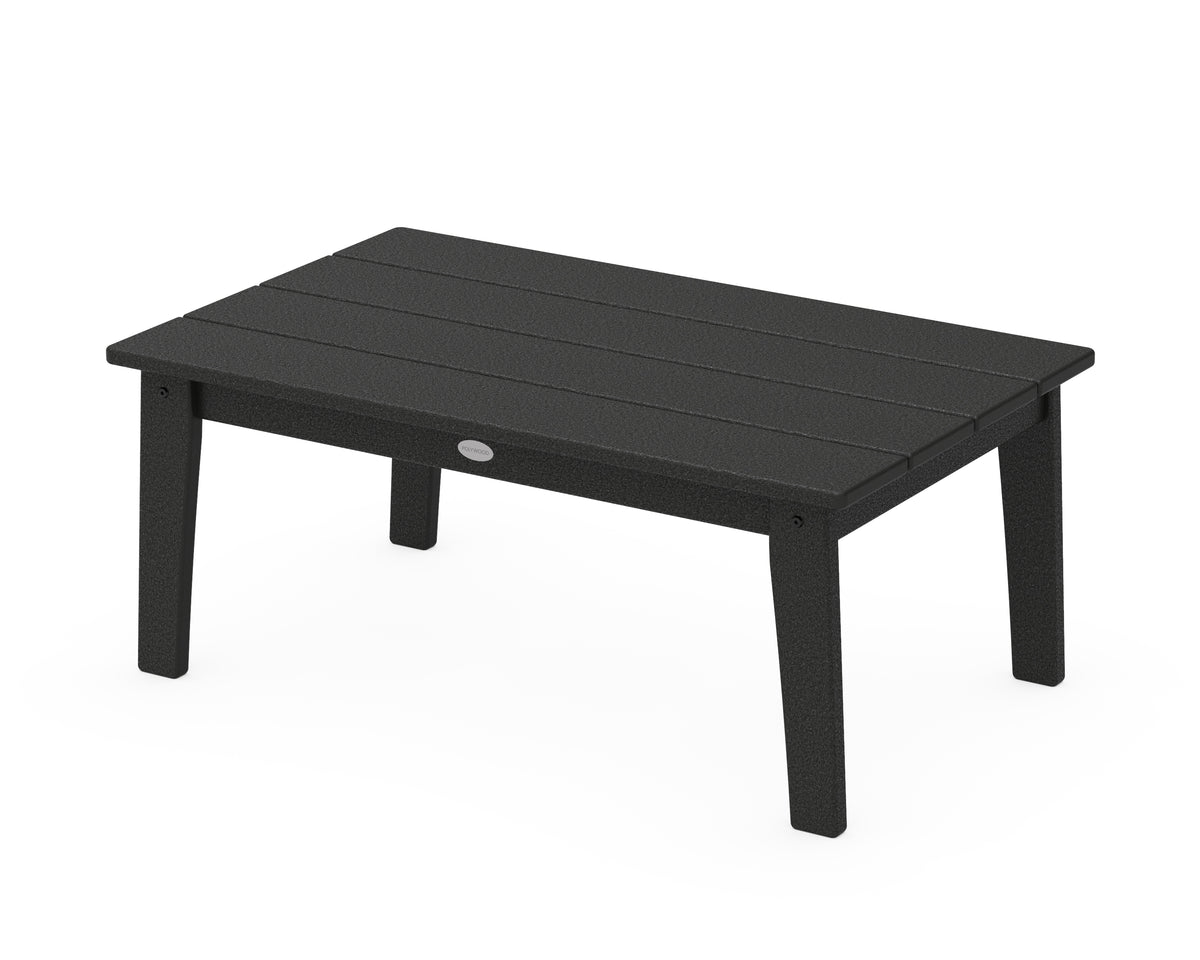 POLYWOOD Lakeside Coffee Table in Black
