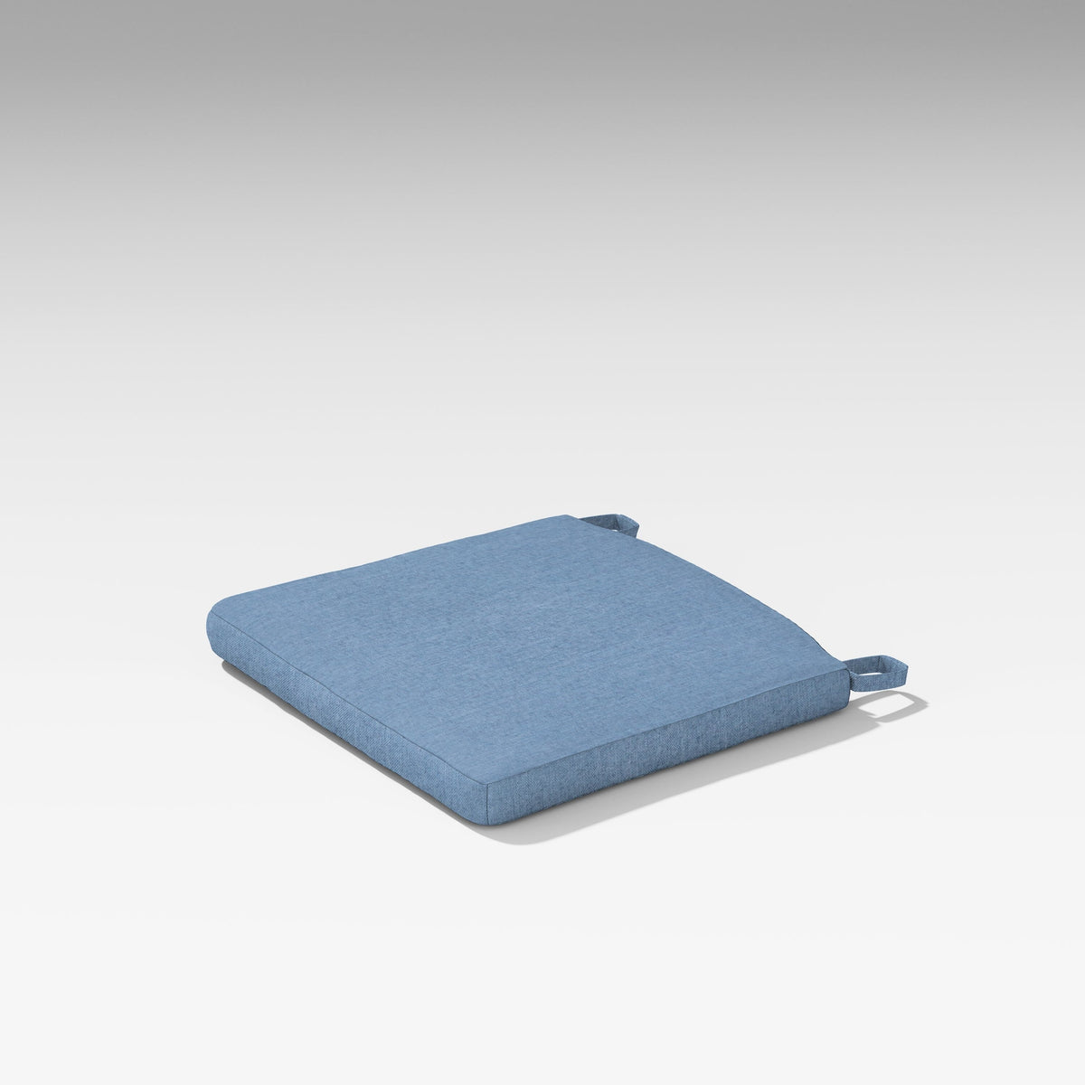 POLYWOOD Estate Dining Seat Pad in Sky Blue