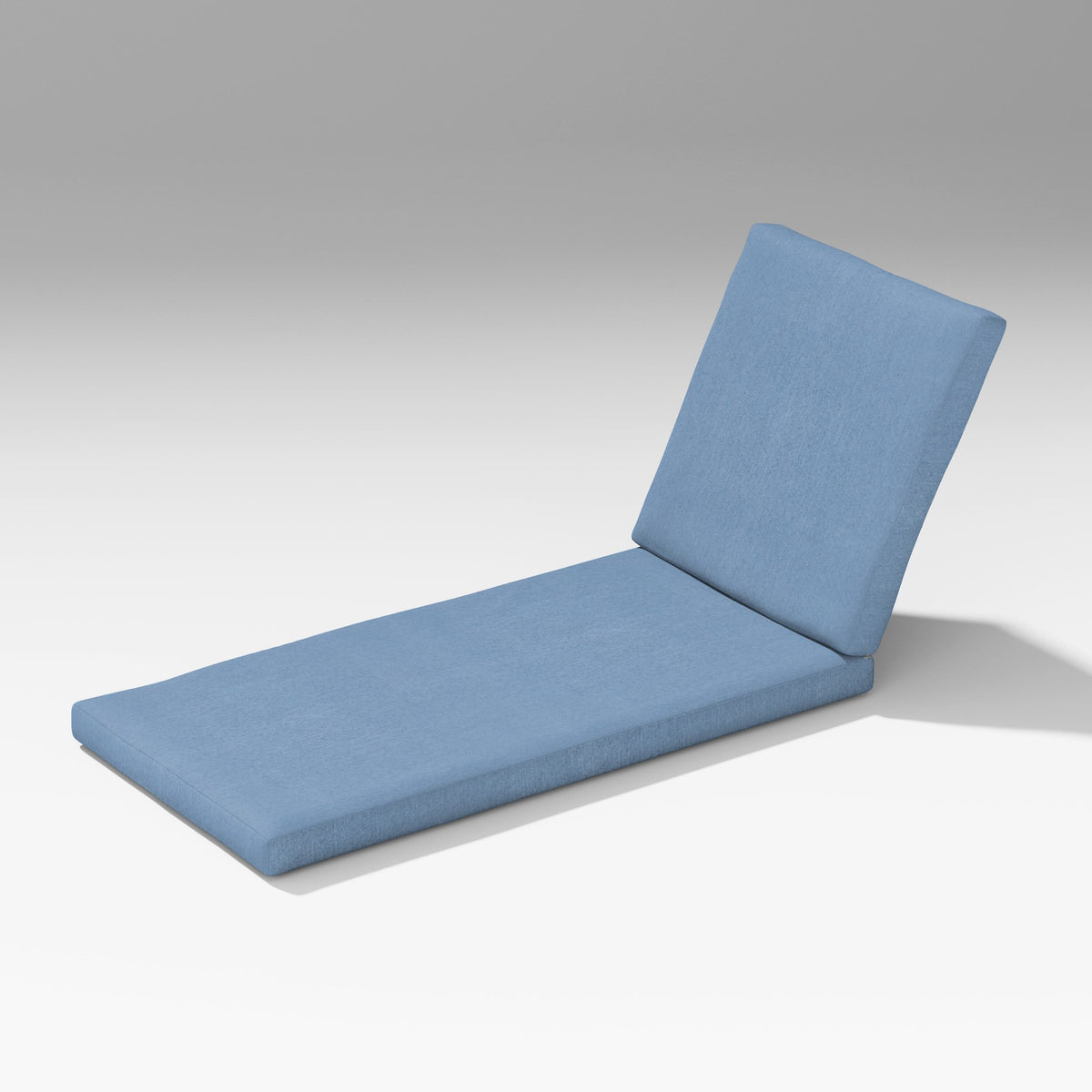 POLYWOOD PW Designer Series Elevate Chaise Lounge Cushion in Sky Blue