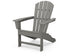 POLYWOOD Palm Coast Adirondack Chair in Slate Grey