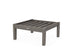 POLYWOOD Chinoiserie Deep Seating Ottoman Frame in Driftwood