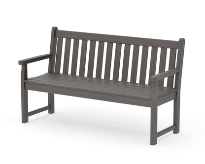 POLYWOOD Traditional Garden 60" Bench in Driftwood