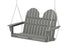 POLYWOOD Vineyard Adirondack 48" Swing in Slate Grey