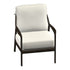 Castelle Berkeley Cushioned Lounge Chair in Antique Auburn frame finish (3D render)