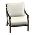Castelle Madrid Cushioned Lounge Chair in Antique Auburn frame finish (3D render)