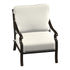 Castelle Monterey Cushioned Lounge Chair in Antique Auburn frame finish (3D render)