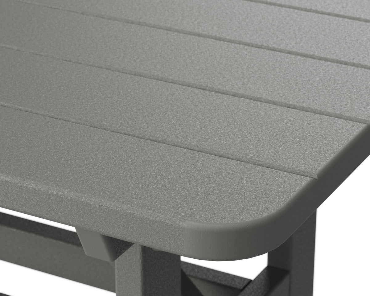 POLYWOOD Park 33" x 70" Harvester Picnic Table angle view