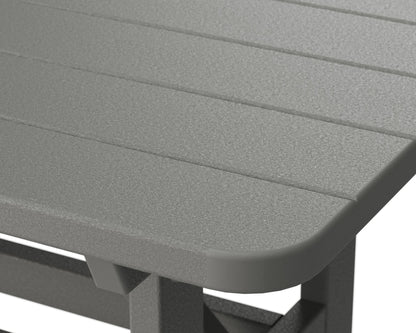 POLYWOOD Park 33" x 70" Harvester Picnic Table angle view