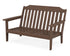 POLYWOOD Country Living Cottage Deep Seating Loveseat Frame in Mahogany