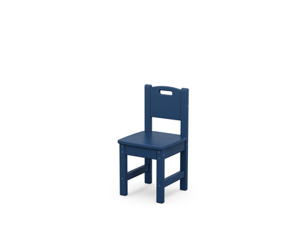 POLYWOOD Toddler Dining Chair in Navy