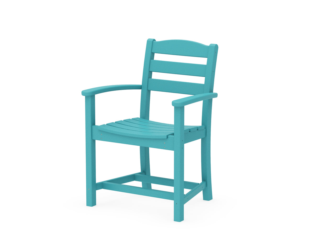 POLYWOOD La Casa Café Dining Arm Chair in Aruba
