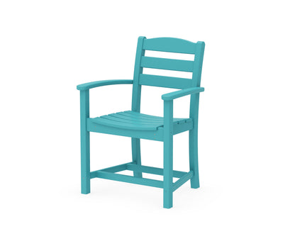 POLYWOOD La Casa Café Dining Arm Chair in Aruba
