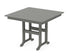 POLYWOOD Farmhouse 37" Dining Table in Slate Grey